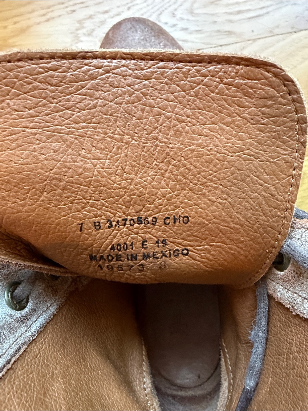 Frye Brown Suede Lace-Up Combat Boots - Picture 8 of 8